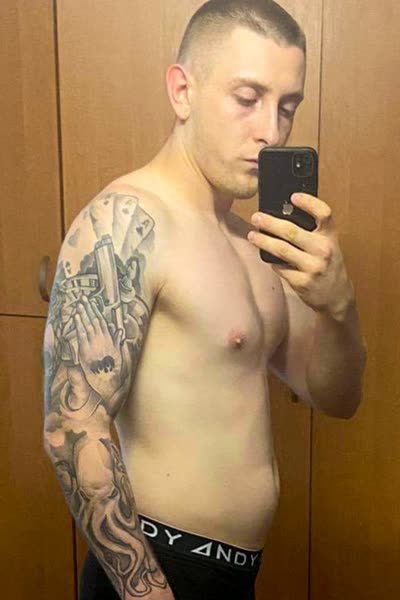 Błażej, zdjęcie przed rozpoczęciem współpracy